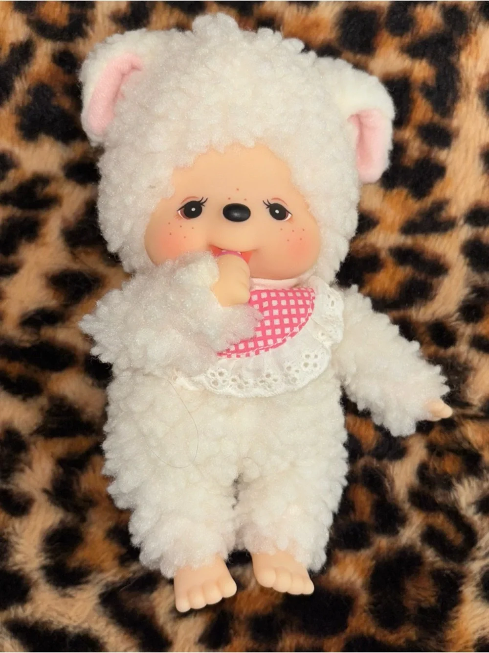 Monchhichi Friends Sheep Plushie - Picture 3 of 4